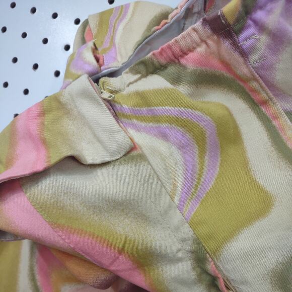 Wild Fable Strapless Mini Dress, 70's Pattern, Size Small - Picture 8 of 9